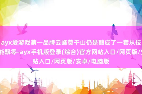 ayx爱游戏第一品牌云峰莫干山仍是酿成了一套从技能酌量到技能飘零-ayx手机版登录(综合)官方网站入口/网页版/安卓/电脑版