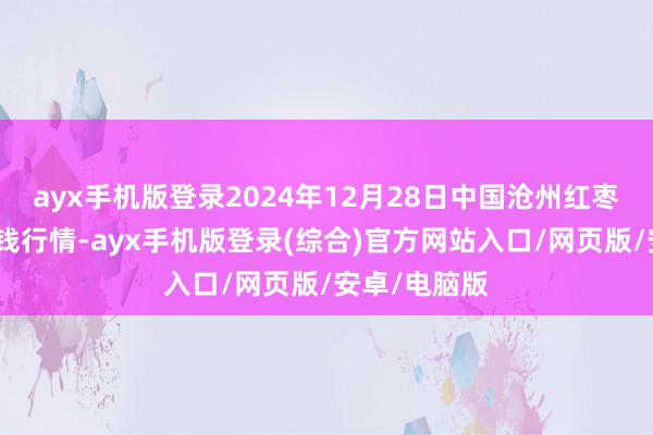 ayx手机版登录2024年12月28日中国沧州红枣批发市集价钱行情-ayx手机版登录(综合)官方网站入口/网页版/安卓/电脑版